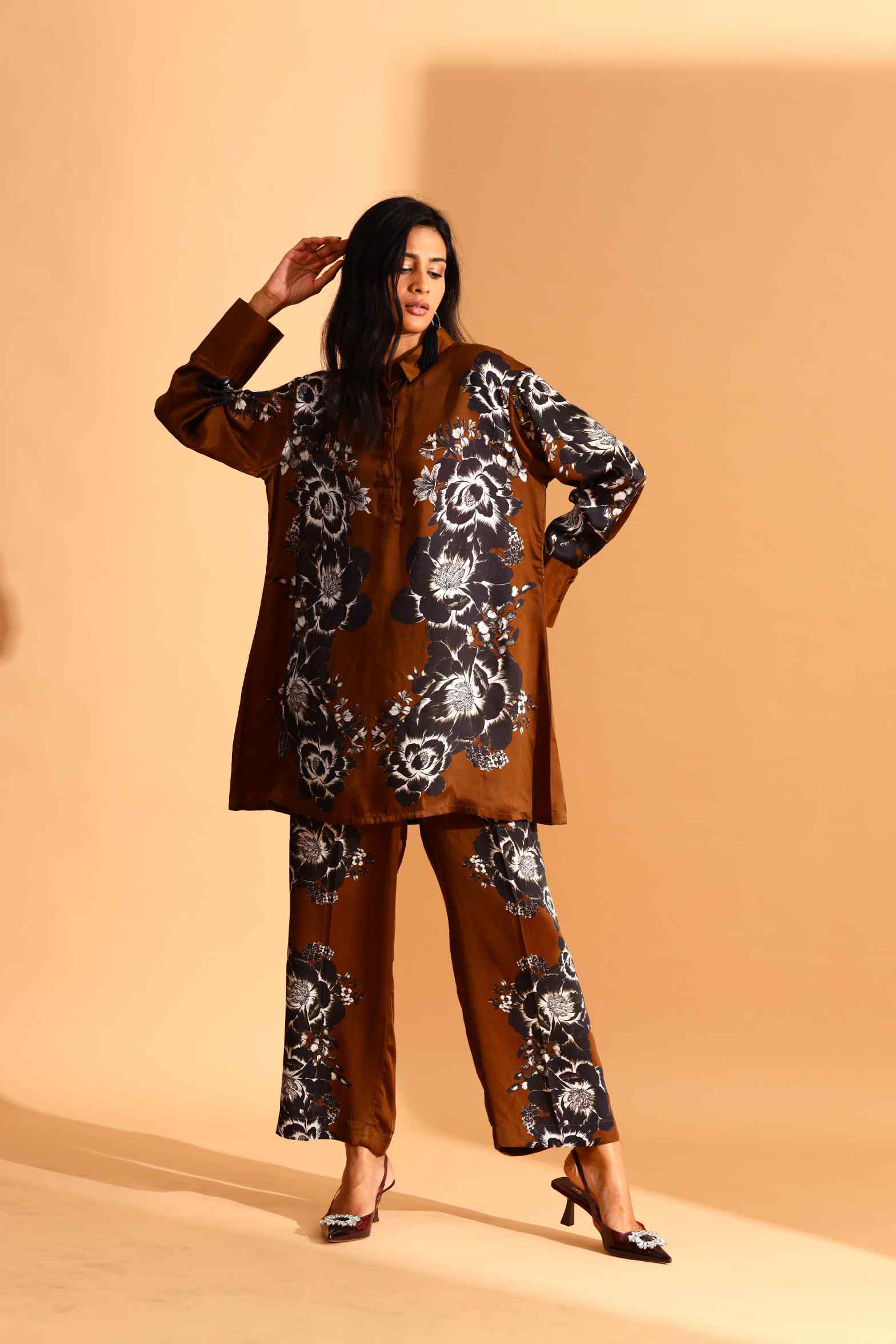Moh India - Into The Woods Shirt & Trousers Co-ords Set