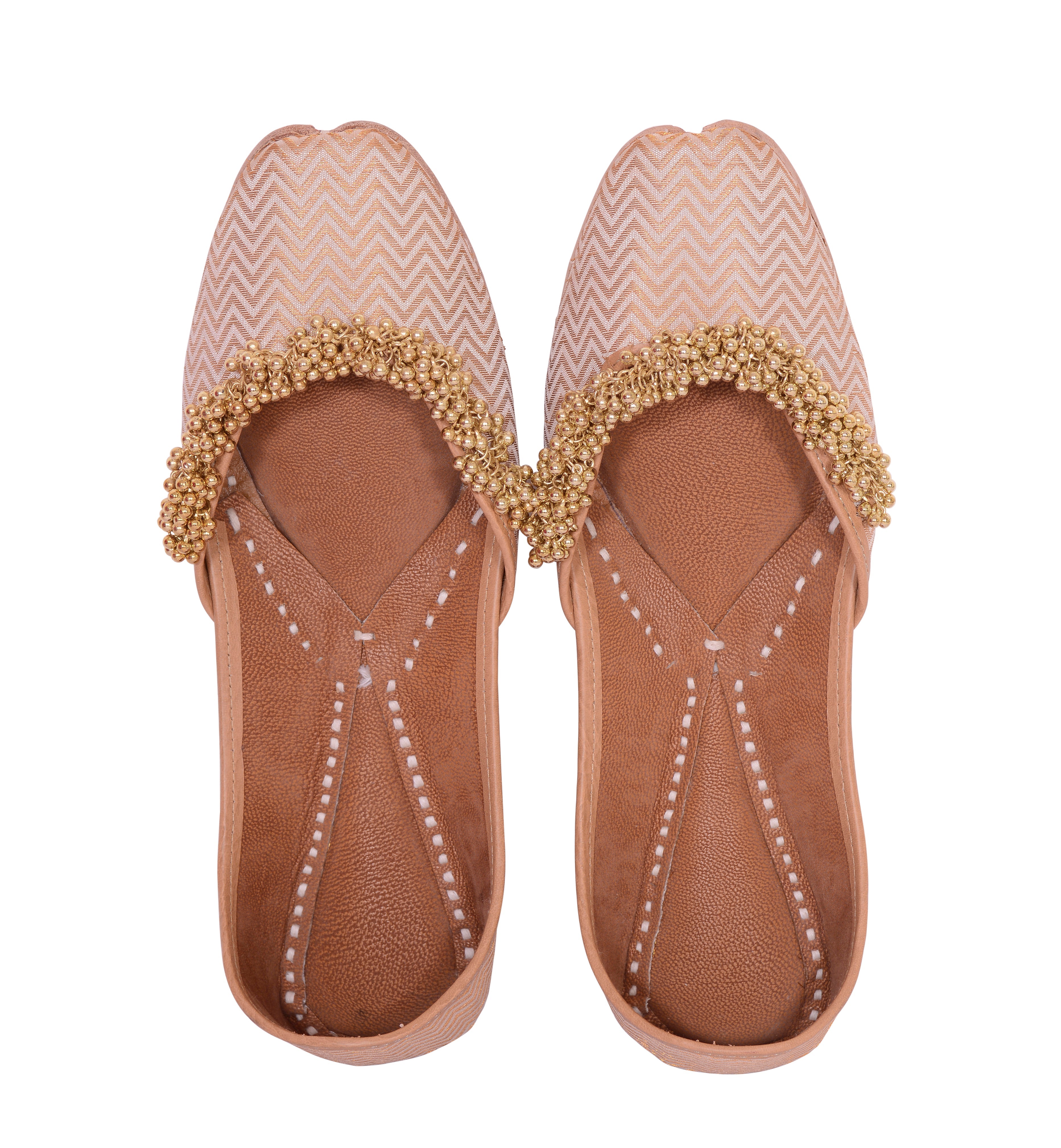 5 Elements by Radhika Gupta - Ghungroo Love - Gold Jutti