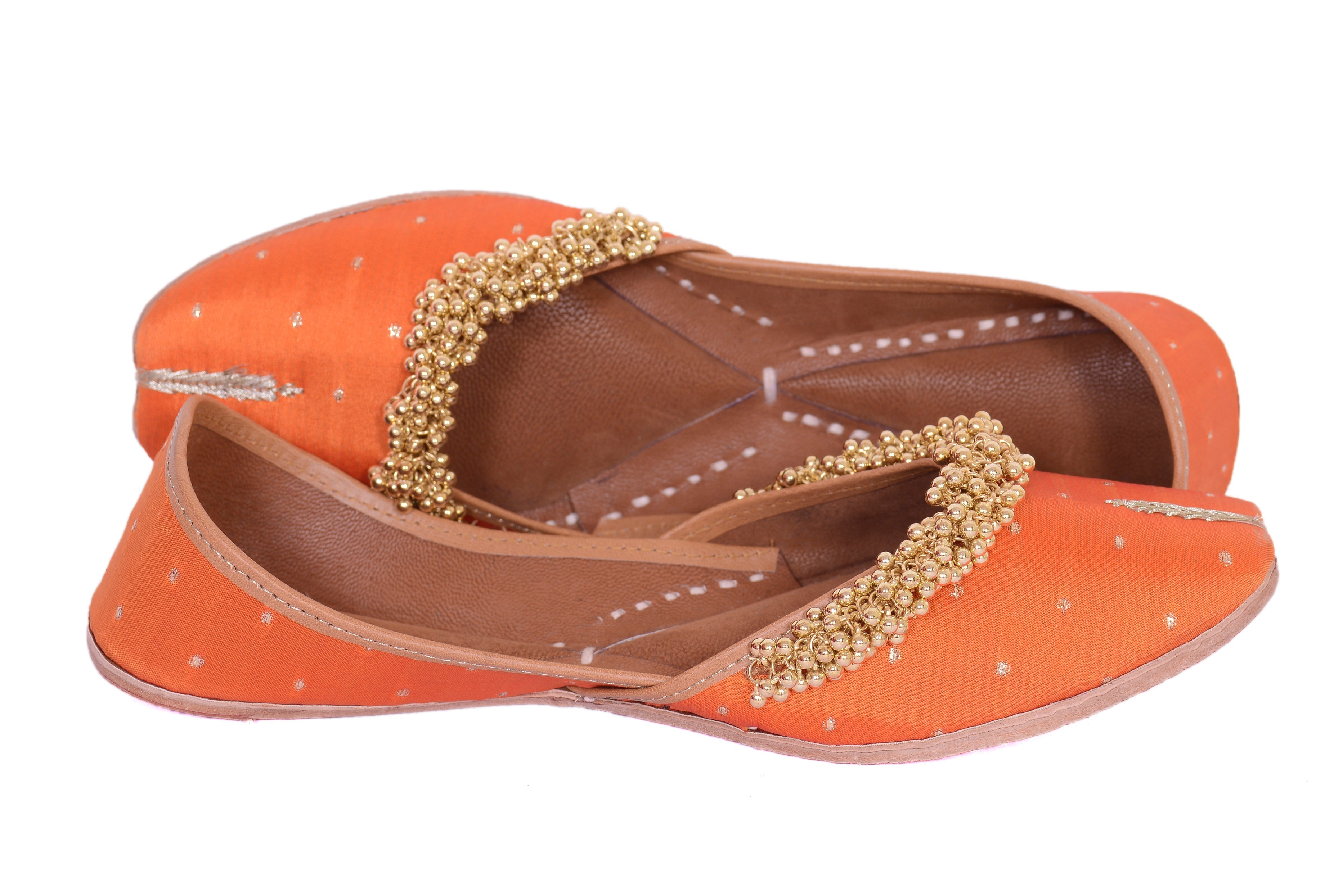 5 Elements by Radhika Gupta - Ghungroo Love - Orange Jutti