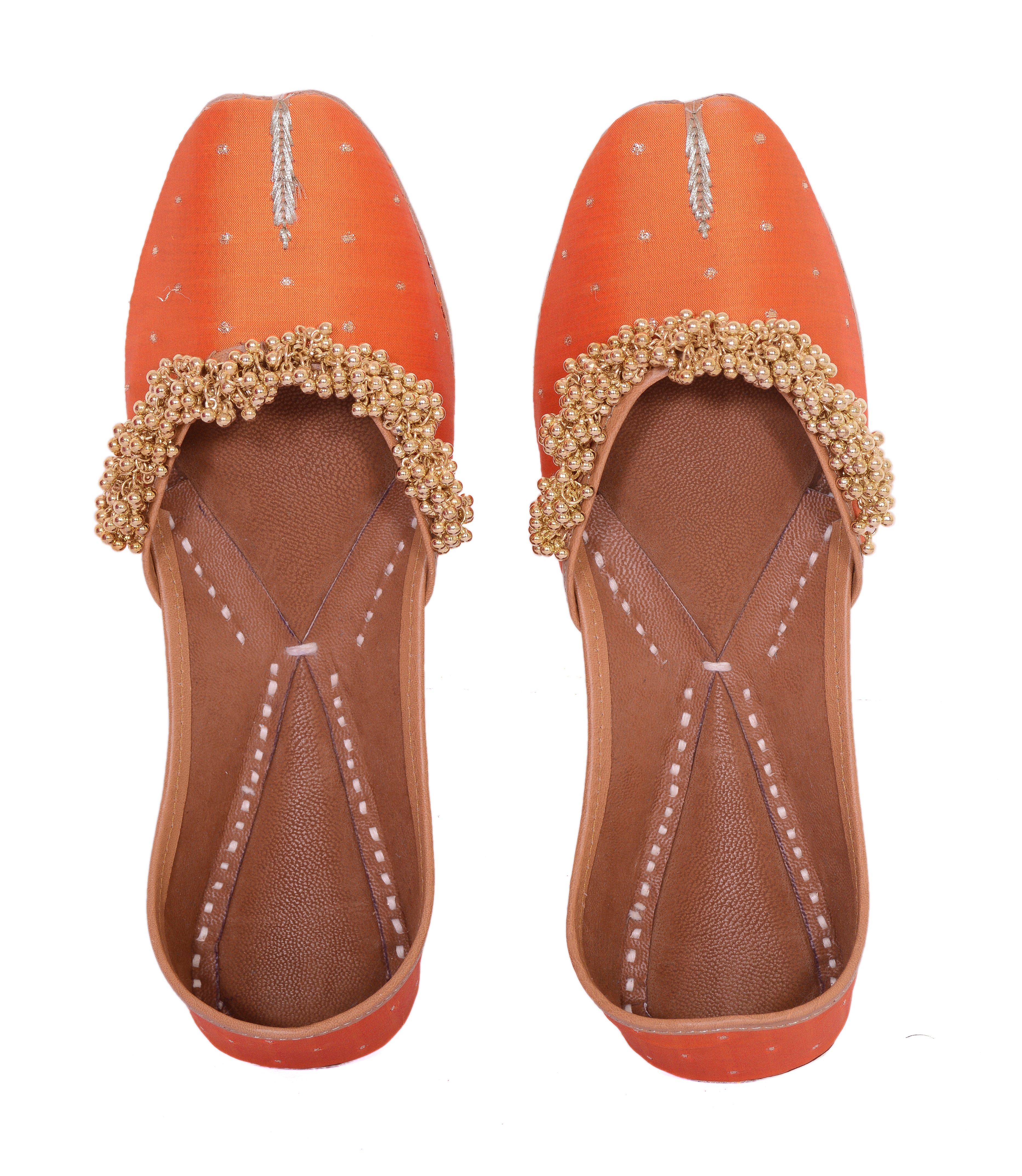 5 Elements by Radhika Gupta - Ghungroo Love - Orange Jutti