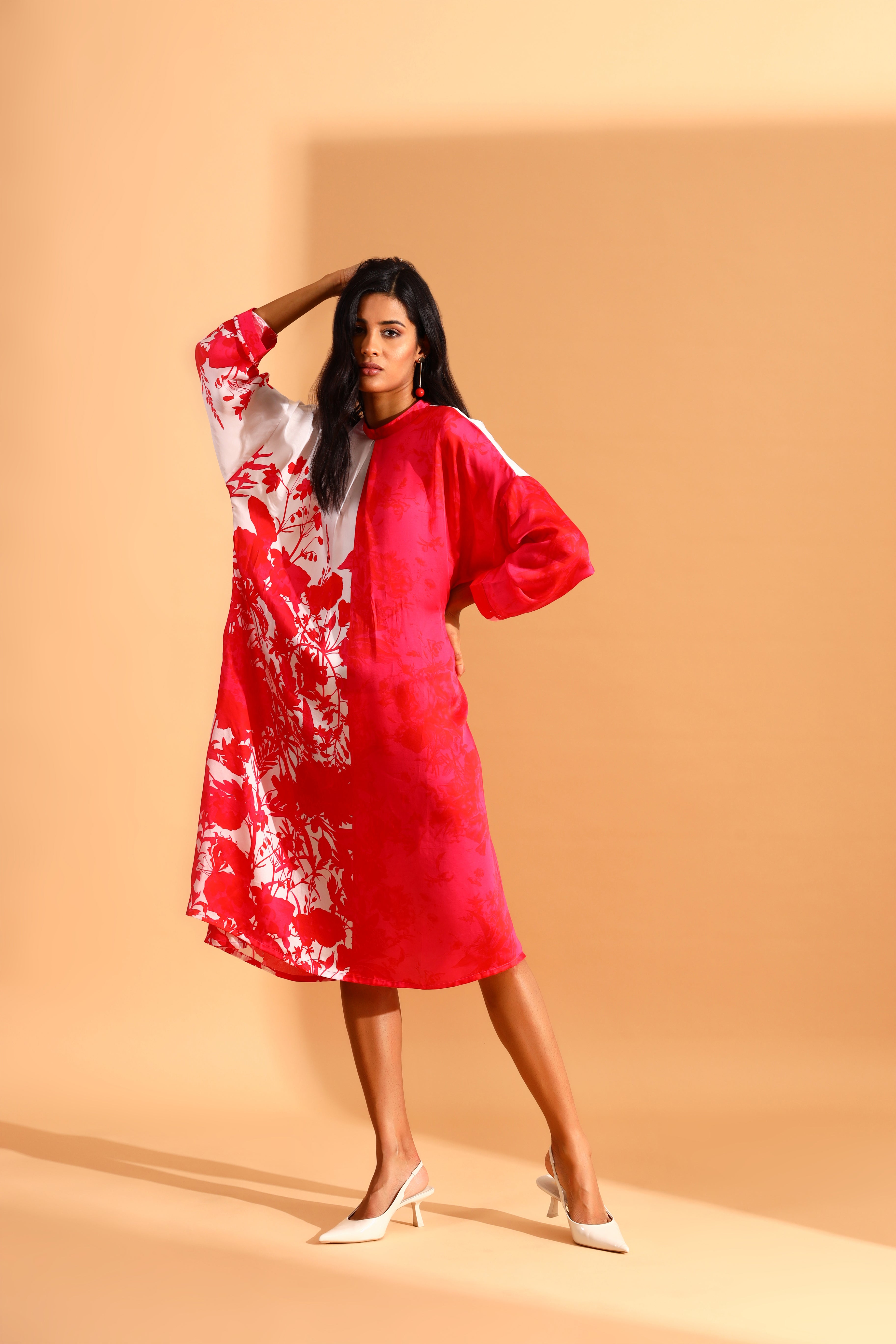 Moh India - Paperflower Tunic & Trousers Co-ords Set