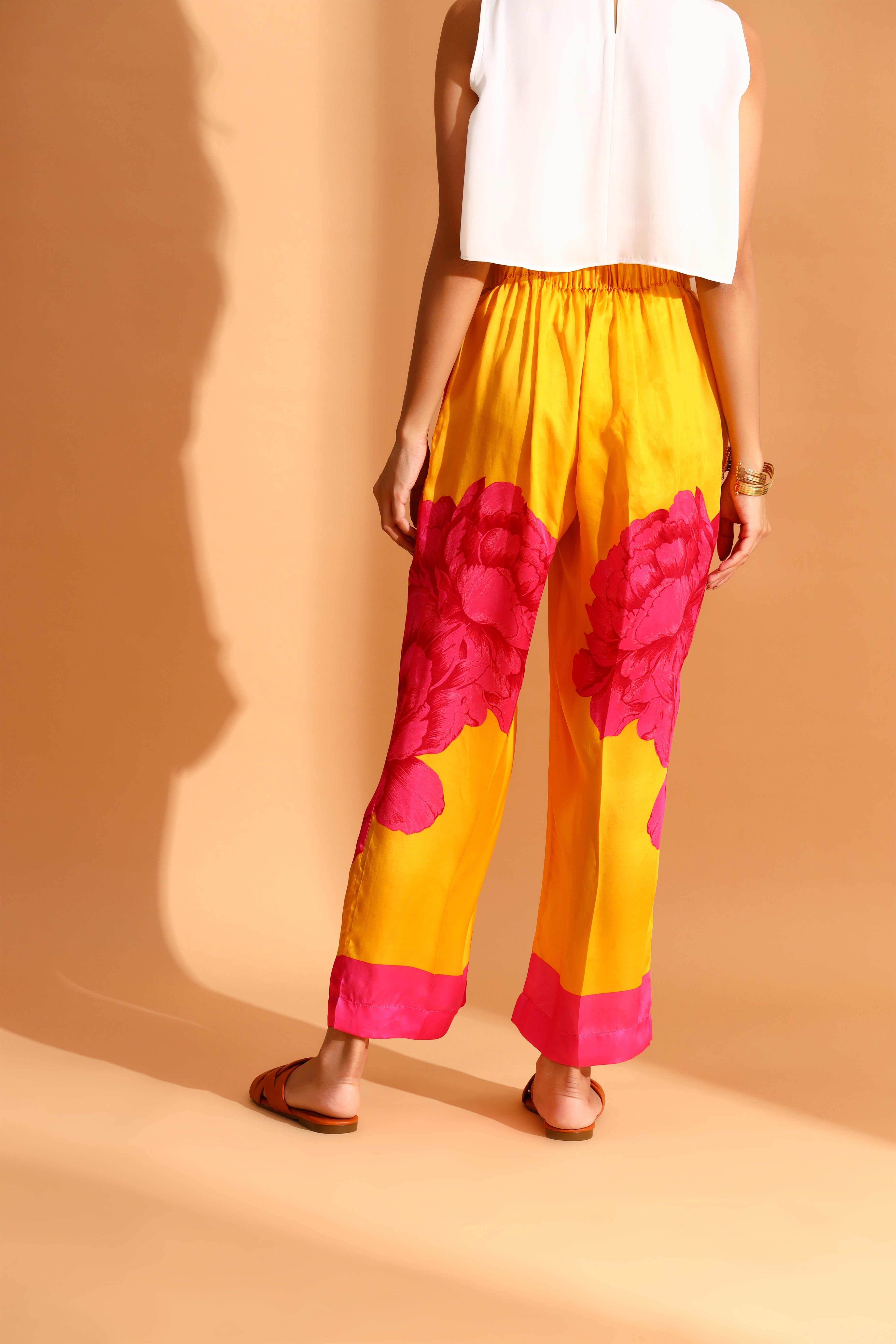 Moh India - Dandelion Dreams Kaftan & Trousers Co-ords Set
