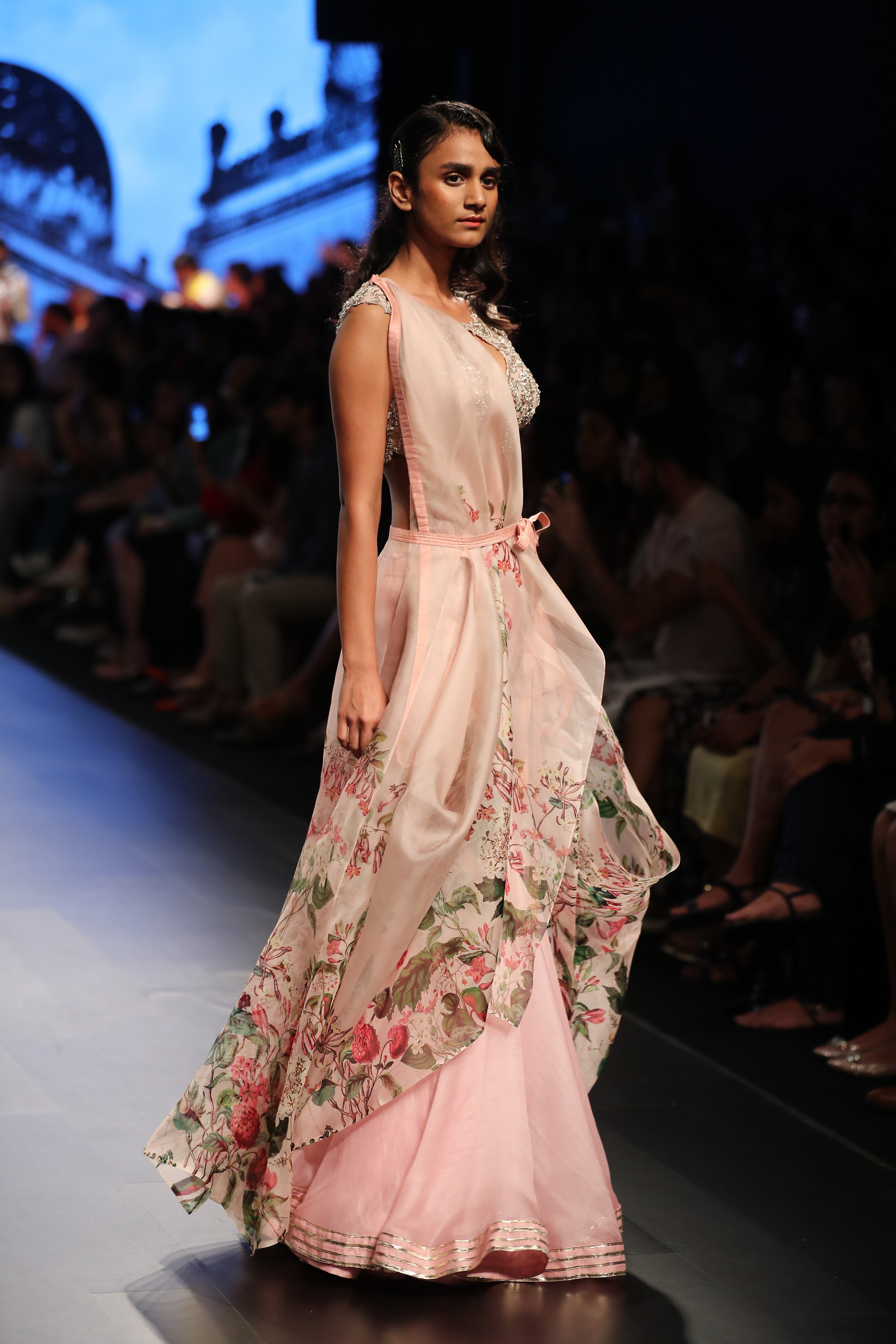 Anushree Reddy - Floral pink lehenga