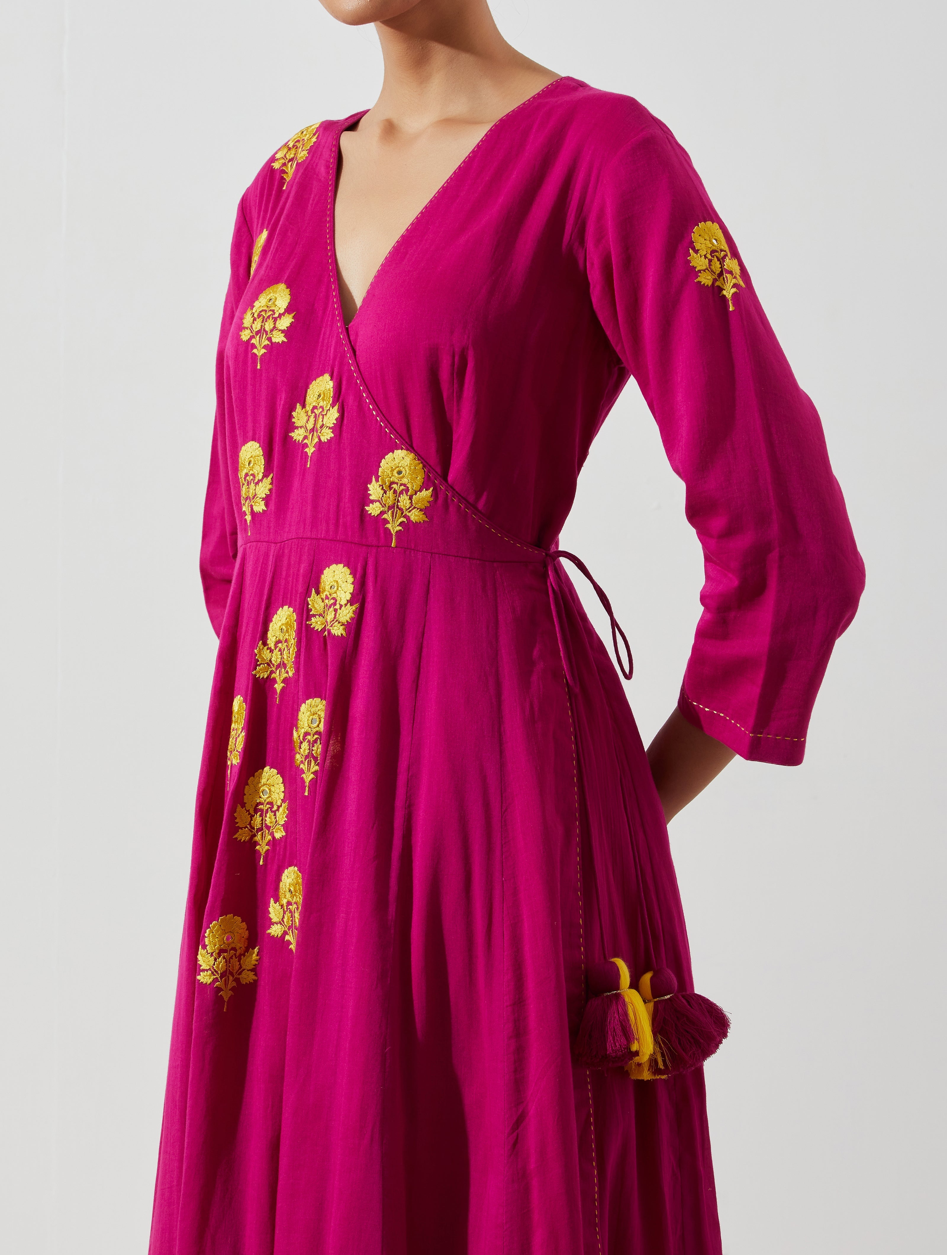 Label Earthen - Van Champa Kali Kurta Set