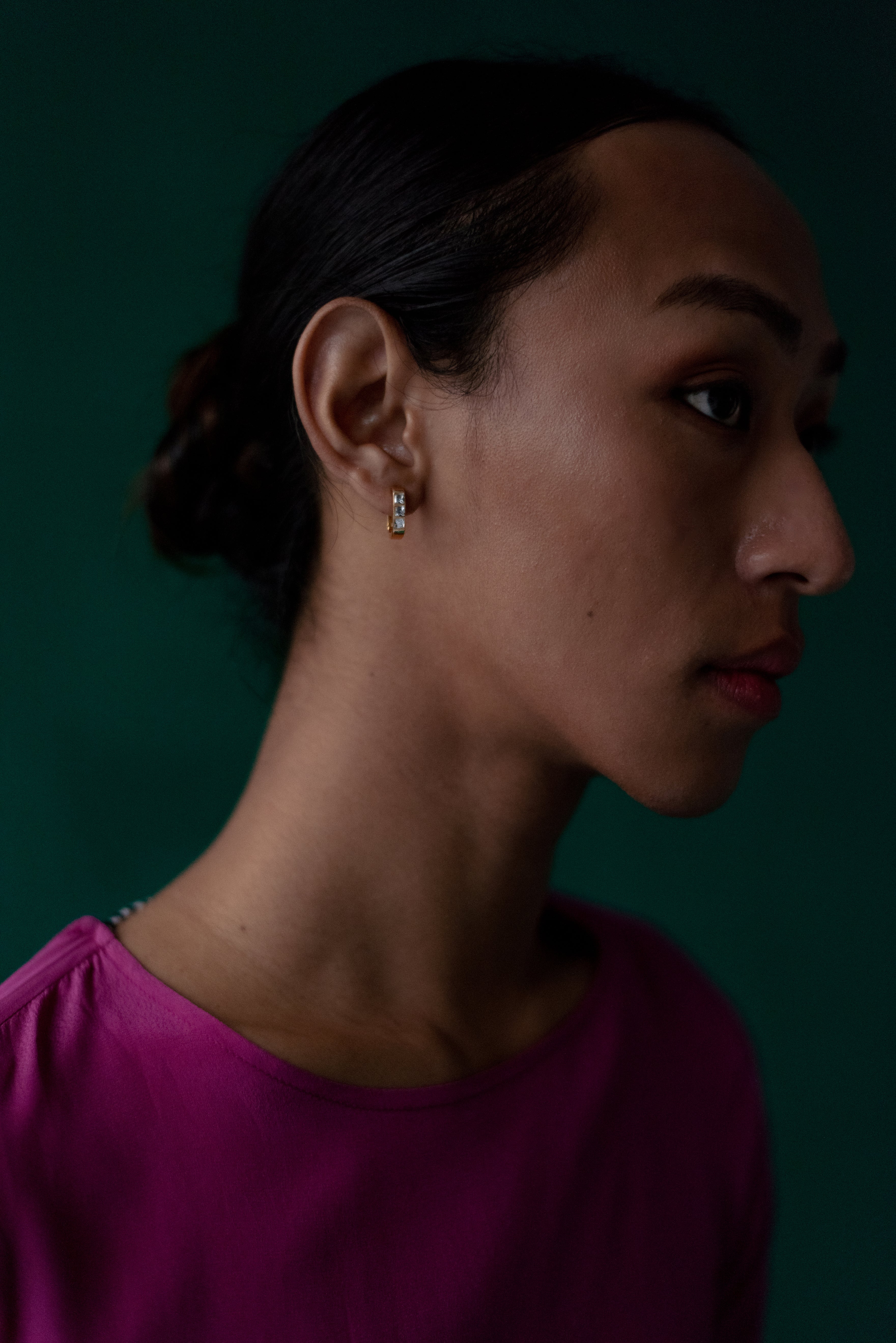 Esme Crystal - The Petalite Earring