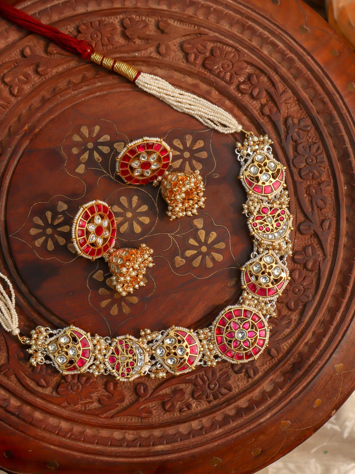 Farzana necklace set - Zevar King