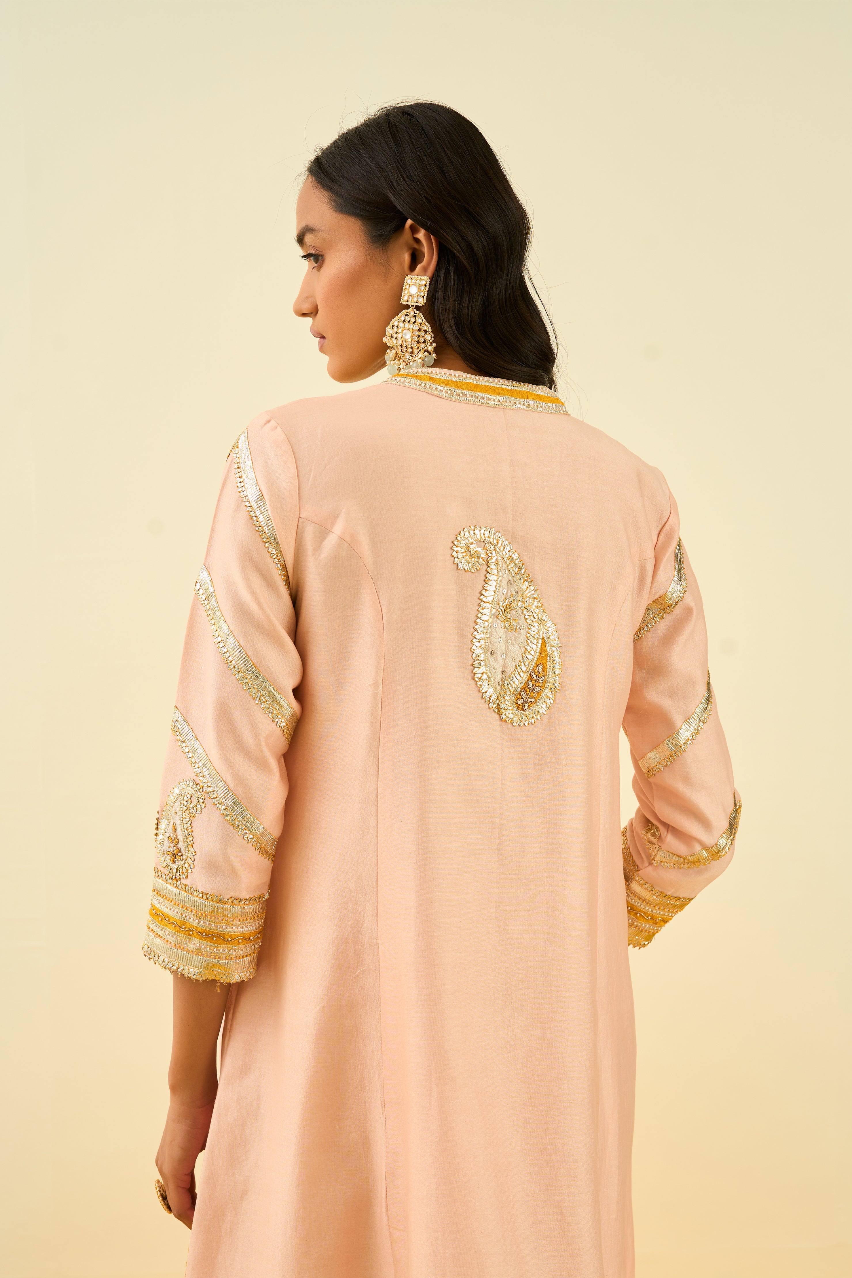 Sheetal Batra - Sadiyah - Rosepink Embroidered Kurta Set