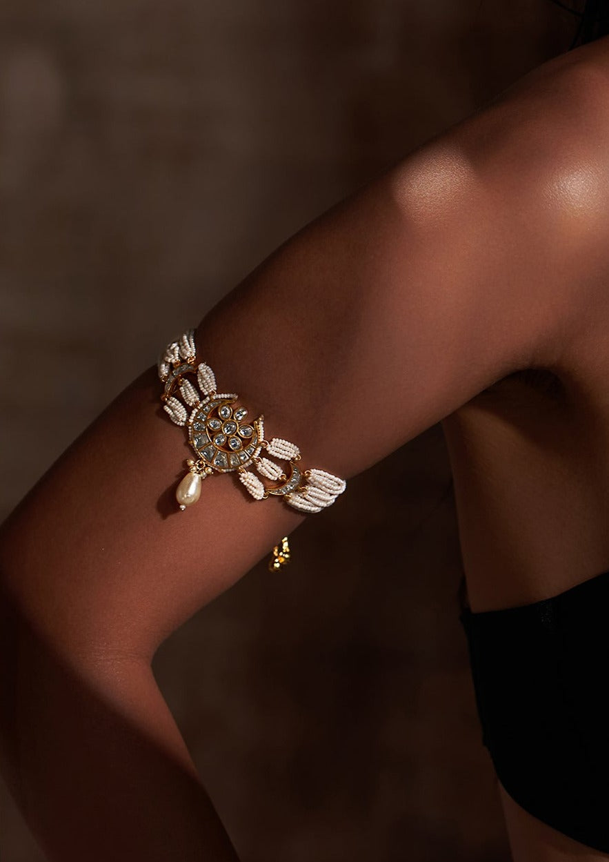 Saisha Bracelet with Pearl Drop
